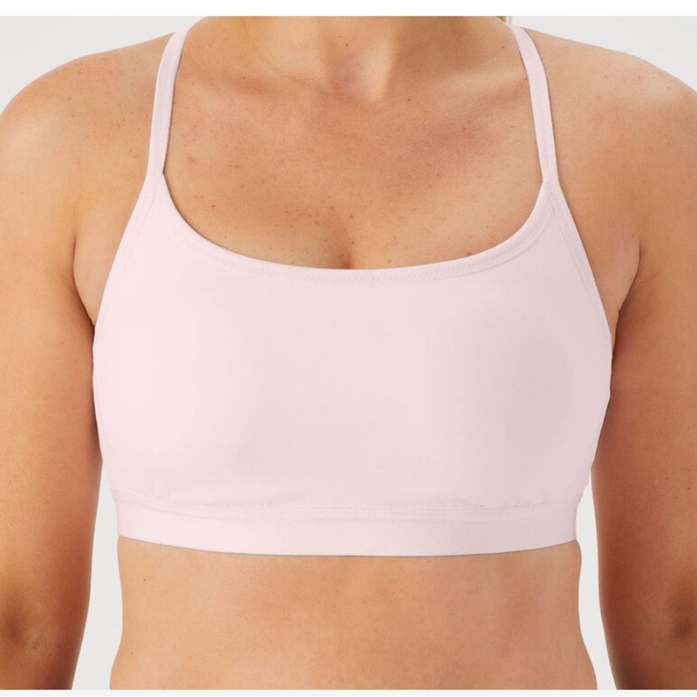 Duluth Trading Co Light Pink Wireless Scoop Neck Bralette